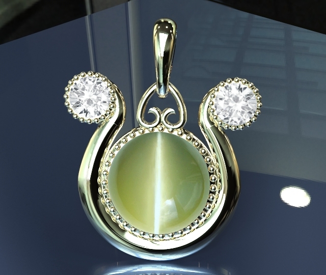 Astrological cat's eyes High quality, untreated, jyotish gemstones.